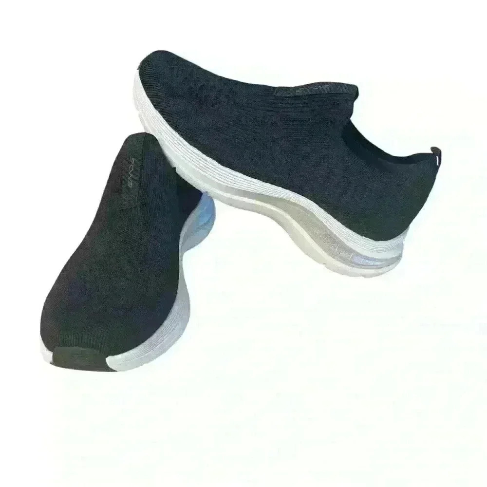 Easy Spirit Denise Austin Emove Women's Sneaker Sz 7.5 Black Slip On Seeasywalk2